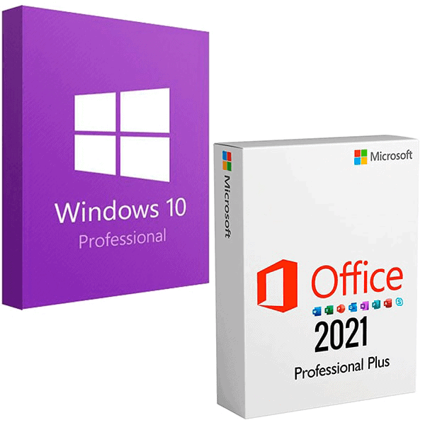 Windows 10 Pro ve  Office 2021 Pro Plus Lisans Anahtarı