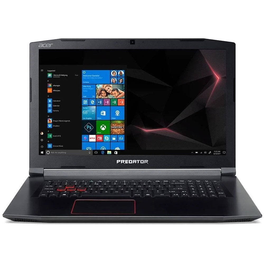 ACER PREDATOR İ7 8750H 16G RAM 1TB 256G SSD GTX1060 FHD İPS