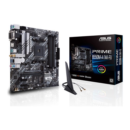 ASUS PRIME B550M-A WIFI II AMD B550 AM4 DDR4 4866 MHZ MATX