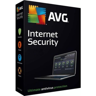 AVG Internet Security Antivirüs 2 Yıl