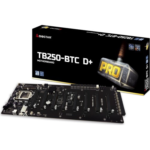 BIOSTAR TB250-BTC D+ INTEL B250 1151PIN MB SO-DIMM DDR4 ANAKART