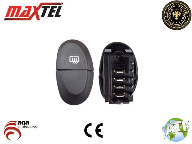 CAM REZİSTANS DÜĞMESİ MEGANE I (96-03) 4 FİŞLİ