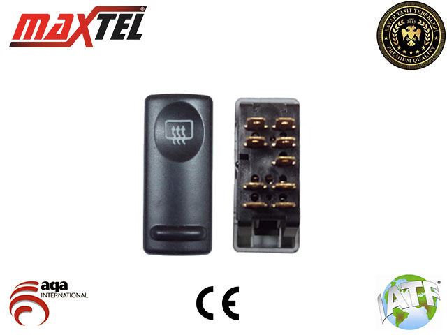 CAM REZİSTANS DÜĞMESİ R19 (88-95) 9 FİŞLİ