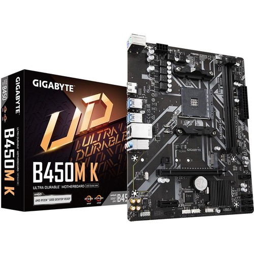 GIGABYTE B450M K 3600MHZ DDR4 SOKET AM4 (REV. 1.0) ANAKART