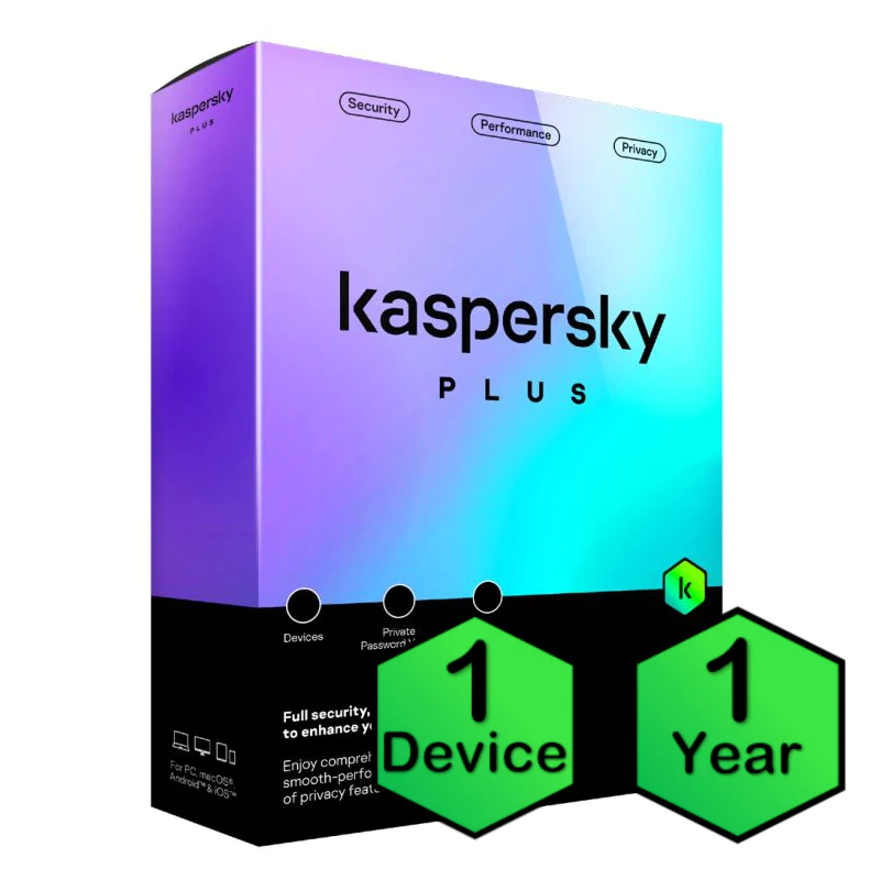 Kaspersky Plus Antivirüs 1 Yıl