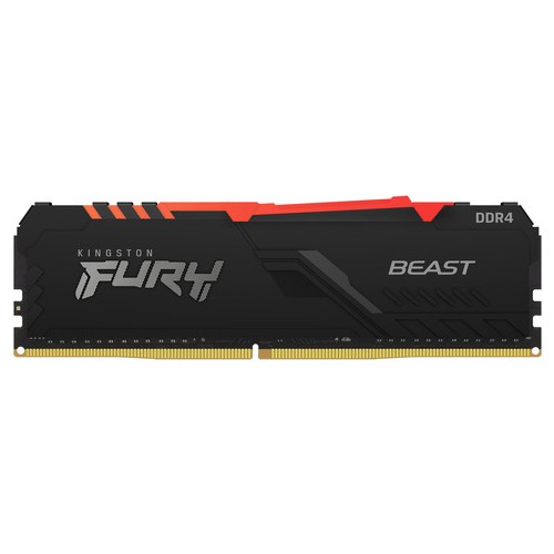 KINGSTON FURY BEAST RGB KF436C17BBA/8 8GB DDR4 3600MHZ CL17 RAM