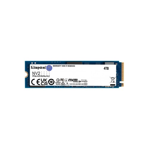 KİNGSTON NV2 4TB M.2 2280 NVME SSD (3500-2800MB/S) SNV2S/4000G
