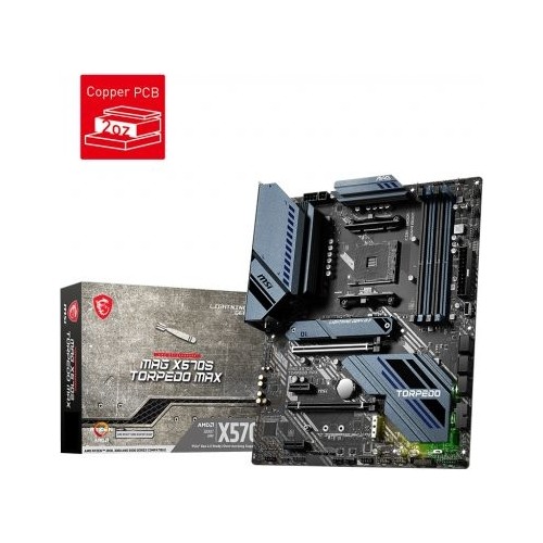 MSI MAG X570S TORPEDO MAX DDR4 M2 PCIE NVME HDMI PCIE 16X V4.0 AM4 ATX