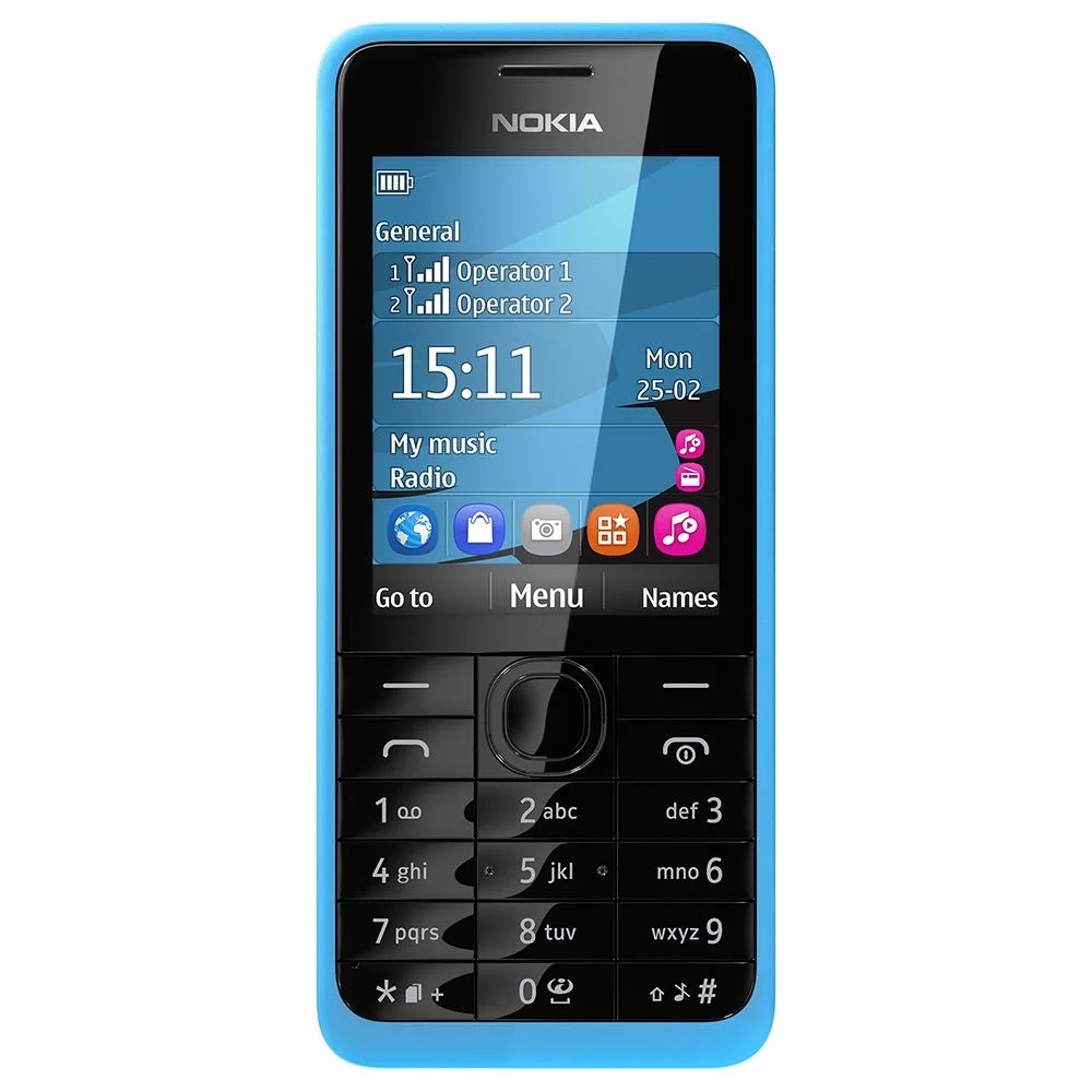 NOKİA 301 Tuşlu Cep Telefonu