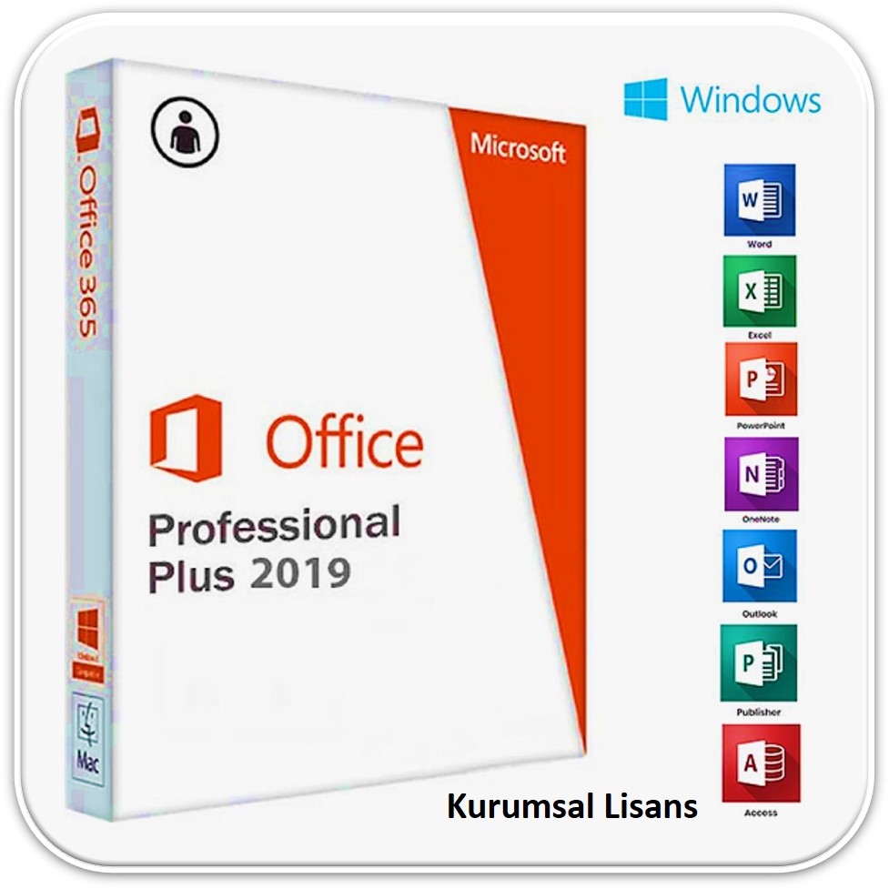 Office 2019 Pro Plus Dijital Lisans Anahtarı Key 32&64 Bit