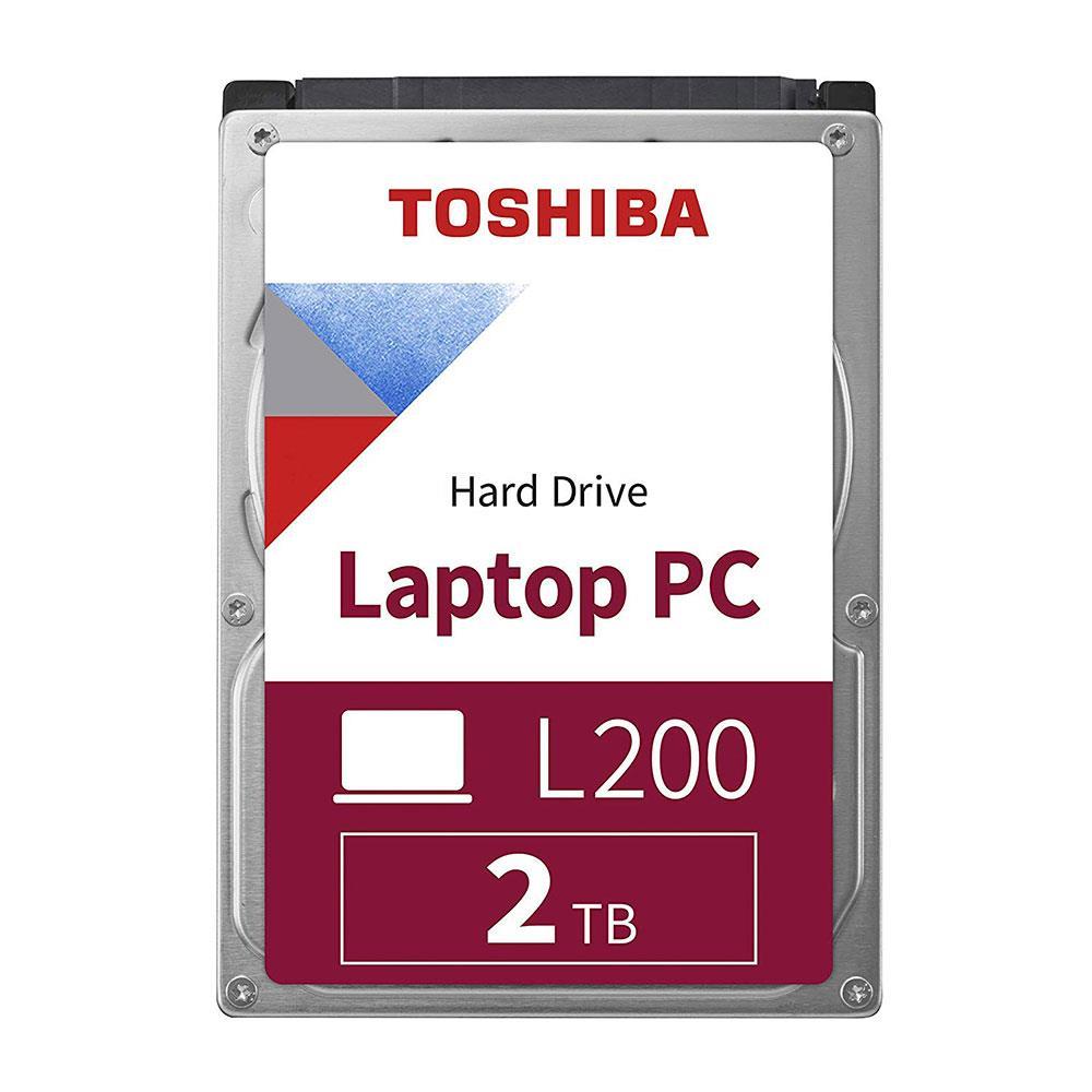TOSHIBA L200 2TB 128MB CACHE 5400RPM 2.5" SATA 3 HARDDISK (HDWL120UZSVA)