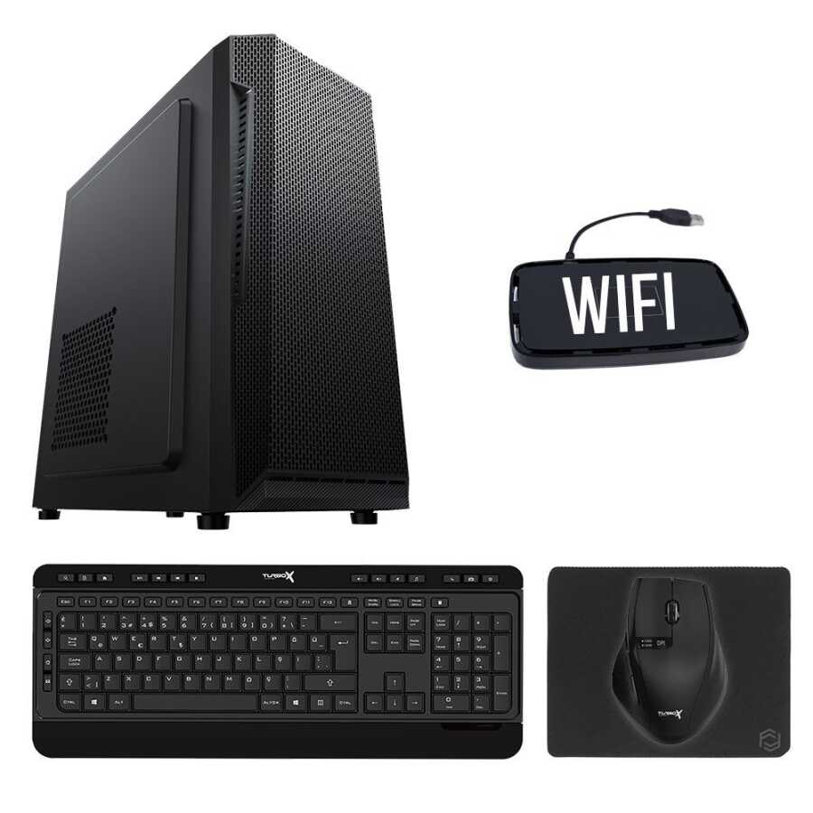 Turbox i7 10700F 16GB Ram 512GB M.2 SSD 2GB R5 230 EV VE OFİS PC