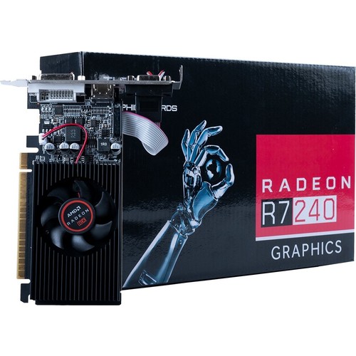 TURBOX KNIGHT ZEN N R7 240 AMD DDR3 128BIT VGA DVI HDMI TEK FAN 4GB EKRAN KARTI