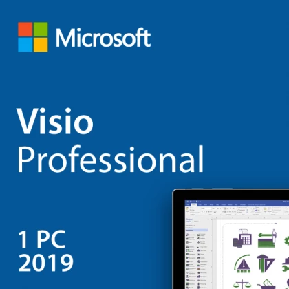 Visio 2019 Oem Lisans Anahtarı 32 & 64 bit Key