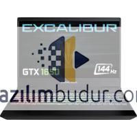 CASPER EXCALİBUR İ5 12450H 16G RAM 1TB SSD RTX3050 144HZ